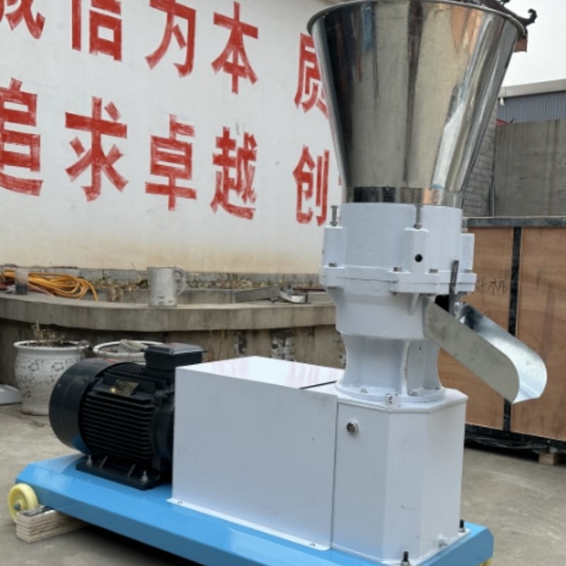 Otomatik Yağlama Sistemi Özel Voltajlı Pellet Mill Makinesi