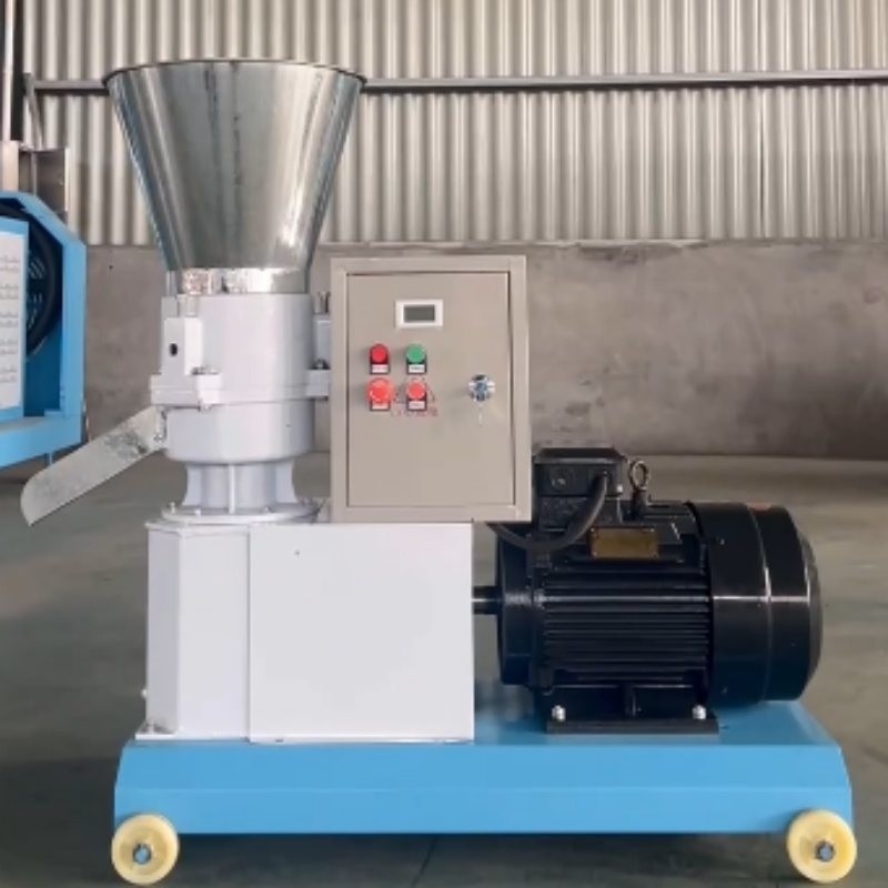 Otomatik Yağlama Sistemi Özel Voltajlı Pellet Mill Makinesi