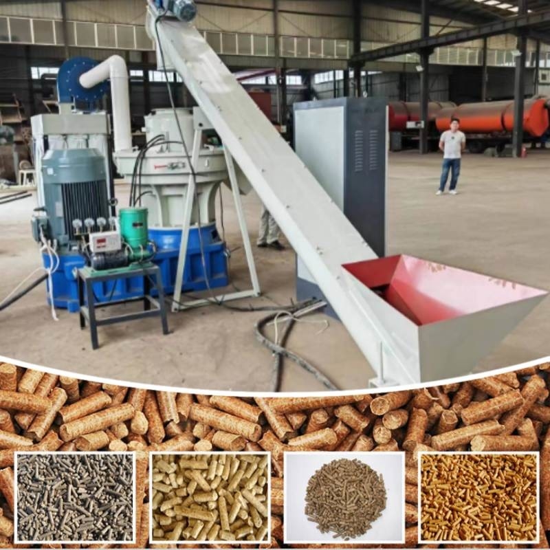 Tarım ve Endüstriyel Atık İşlemleri Kullanıma dayanıklı Uzun kullanım süresi Büyük Üretim Halkası Ölü Ahşap Pellet Mil