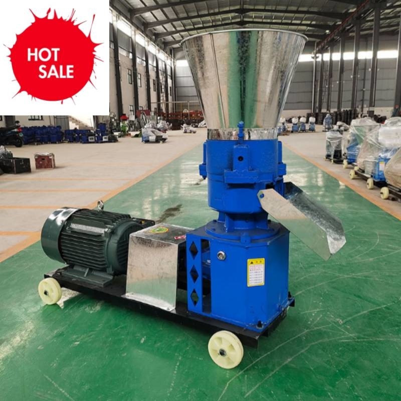 Modelle 210 Pellet Mill Makine 200-300 Kg/h Kapasite ve 3-8 mm besleme pellet çapı için