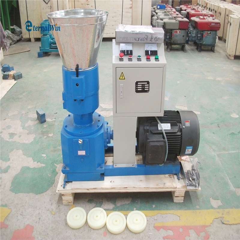 200-300 KG / H Besin Pellet Mill Yüksek Verimlilik Hayvan Besini İşleme Makinesi Motor Tipi Besin Mill Makine