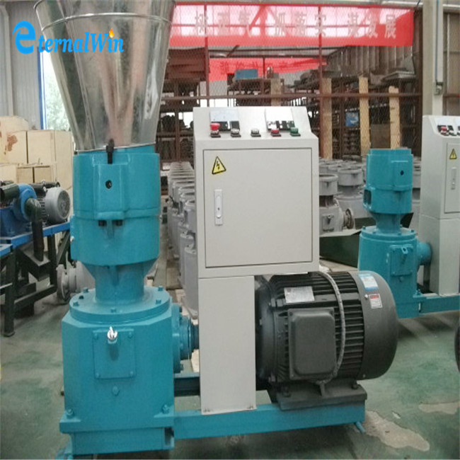 200-300 KG / H Besin Pellet Mill Yüksek Verimlilik Hayvan Besini İşleme Makinesi Motor Tipi Besin Mill Makine