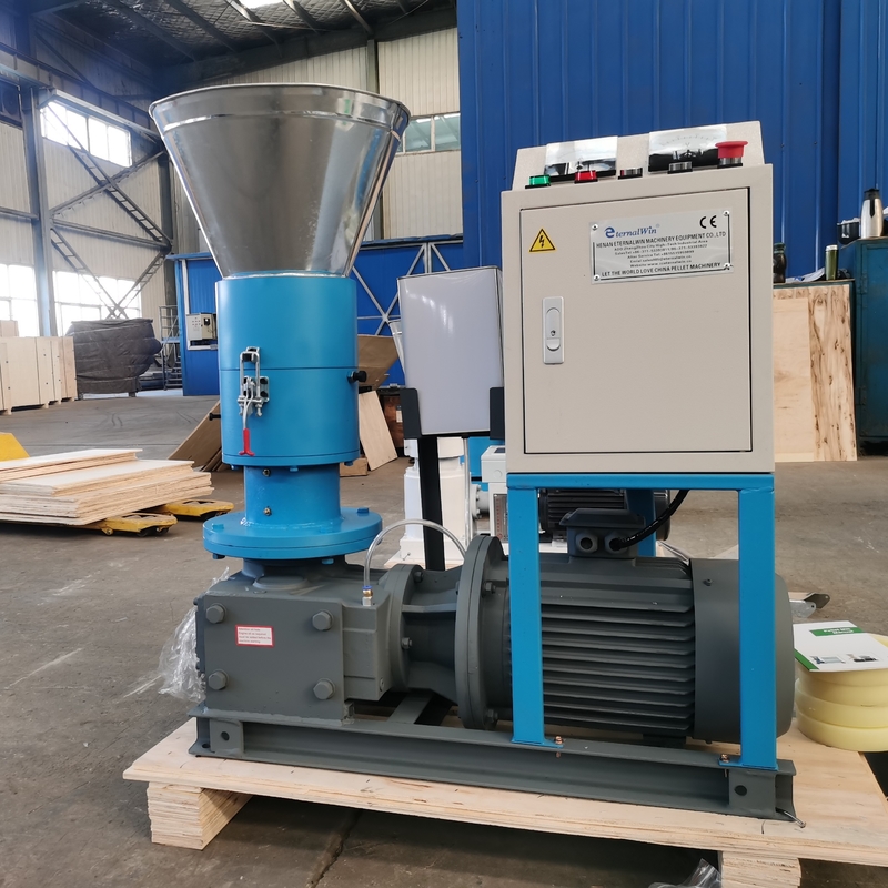 Kolay Taşıma Ahşap Pellet Makinesi Yeni Ürün Ahşap Mühendisi Yapım Makinesi 80kg/h Ahşap Pellet Mühendisi