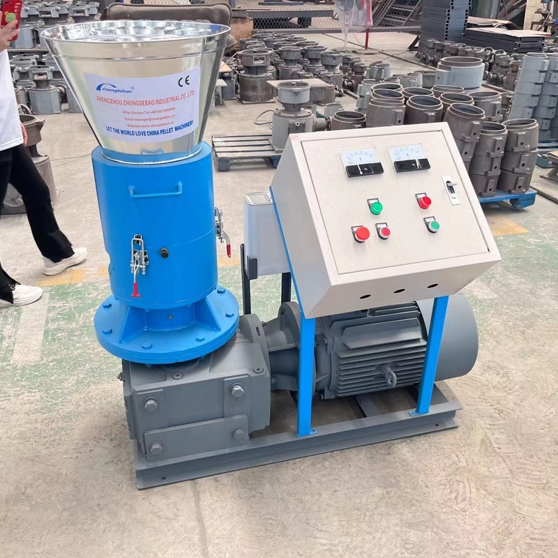 Kolay Taşıma Ahşap Pellet Makinesi Yeni Ürün Ahşap Mühendisi Yapım Makinesi 80kg/h Ahşap Pellet Mühendisi