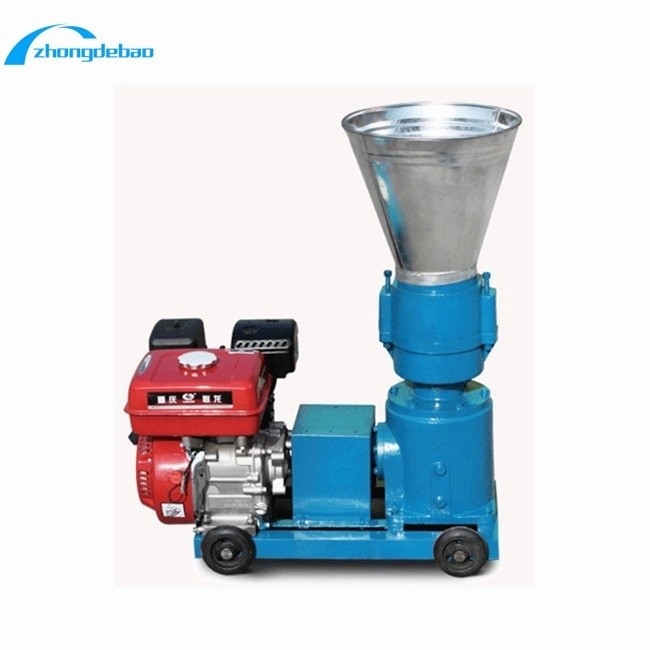 Dizel Motor Gücü Tipi 10HP Hayvan Yemleri Pellet İşleme Makinesi 90-120kg/h çıkış Yem Pellet Yapma Makinesi