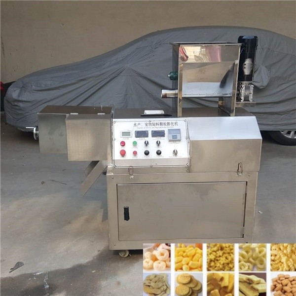 220V/380V Voltaj vida gıda ekstrüder makinesi mısır çubuğu puffing üretim tesisi için