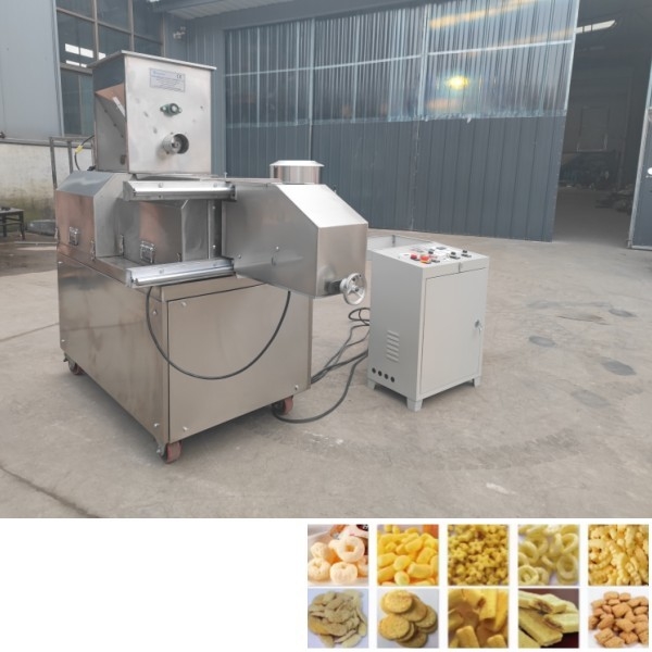 Mısır çubuğu puffing makinesi için visli gıda ekstrüder makinesini CE onayı