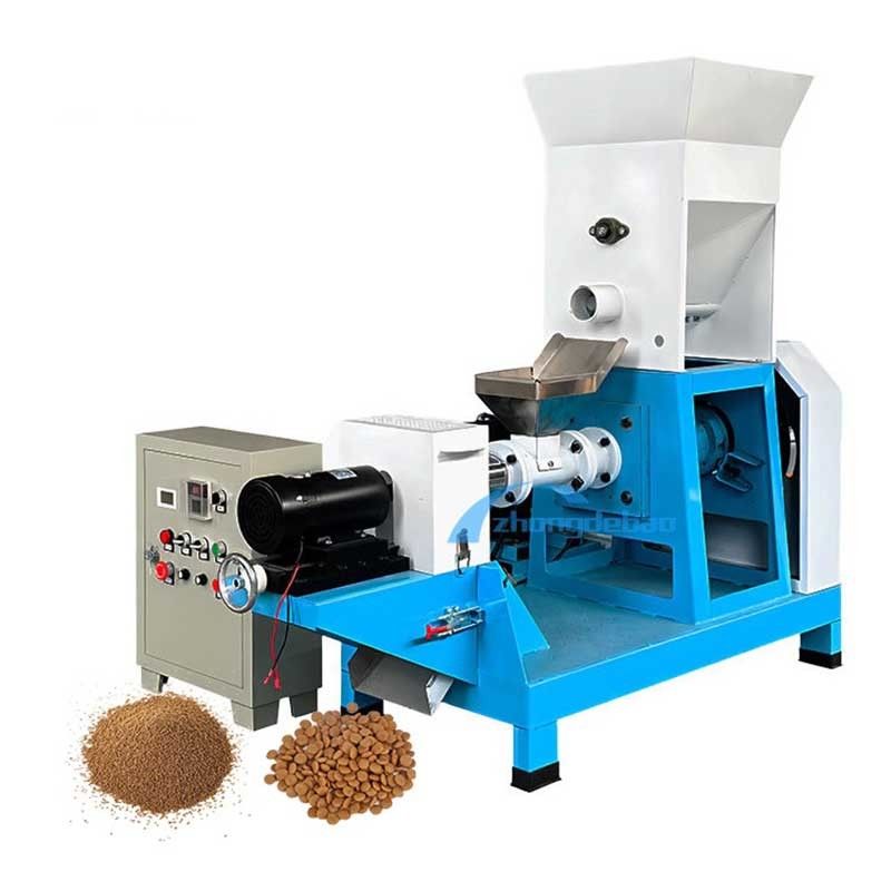 500KG/H Pet Dog Food Shrimp Feed Extrusion Making Machine Yüzen Balık Yemleri Üretim hattı Besin Pellet Fabrikası için