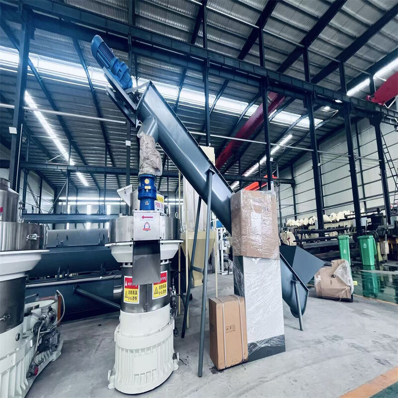 Automatic Ring Die Wood Pellet Machine, Quick Die Change & Low Energy Consumption for Biomass pellet Plants