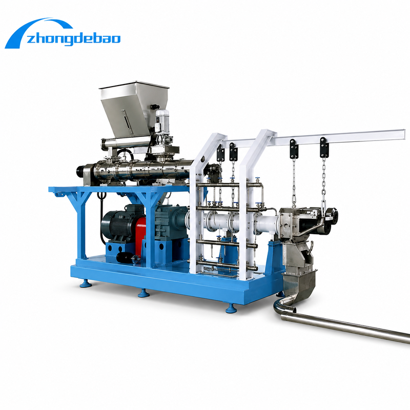 Su Ürünleri Yemi için Yastık Veya Ekmek Şekli ve Ana Motor Gücü 5.5-160kw Özellikli Yüzen Balık Yemi Üretim Hattı