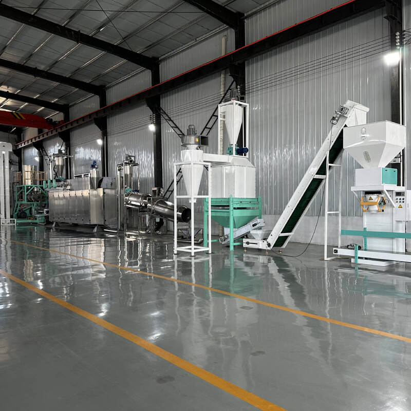 500 kg/saat ıslak tip çift vidalı besleme ekstrüder