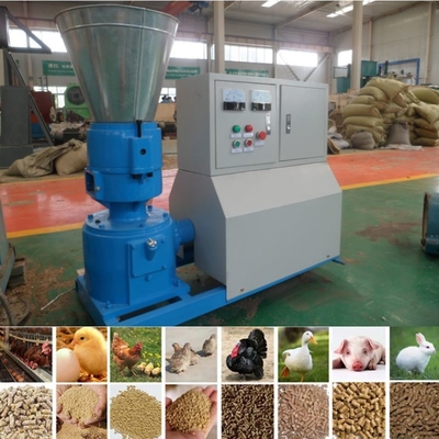 Domuz Koyun Kümes Hayvanları Yemi Makinesi Tavuk Sığır İnek Yemi Pelet Makinesi