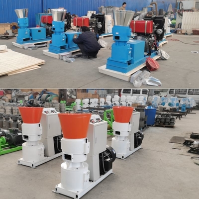 Elektrikli Dizel PTO Pelet Değirmeni 2.5-12mm Sığır Yemi Pelet Makinesi