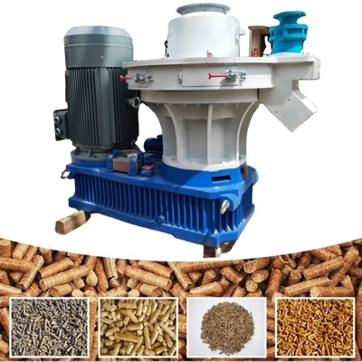 2-3T/H Çıkış Halkası Kalıp Biyokütle Ev Isıtma Ahşap Pelet Değirmeni Makinesi