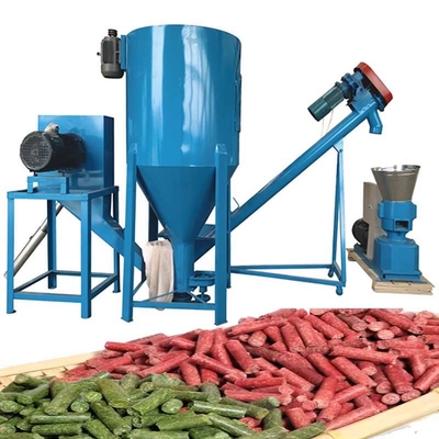 500Kg / H Kanatlı Yemi Pelet Makinesi 12mm Hayvancılık Yemi Pelet Yapma Makinesi