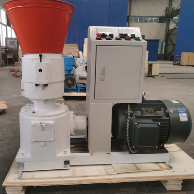 80-120KG / H Küçük Yem Yapma Makinesi 7.5KW Hayvancılık Yemi Pelet Makinesi