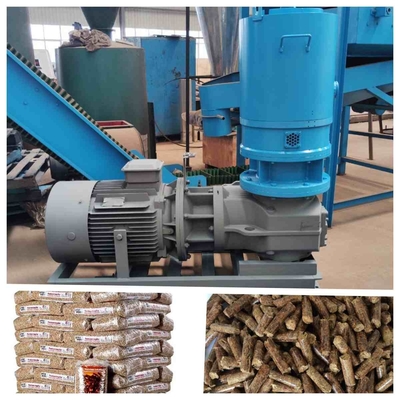 Ahşap Pelet Yapmak İçin 400-600kg / H Biyokütle Kişisel Ahşap Pelet Değirmeni Makineleri