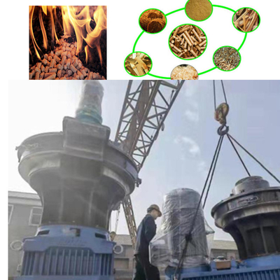 450-700mm Hayvan Yemi Pelet Makinesi 380V 50HZ 3 Fazlı Pelet Yapma Makinesi