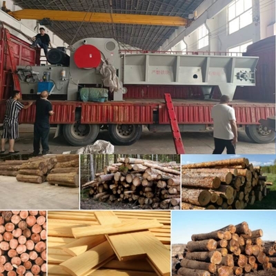3-30kw Özelleştirilmiş Ahşap Parçalama Makinesi Ticari Ağaç Dalı Öğütücü