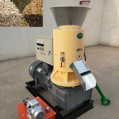 PLC 500kg / H Ahşap Pellet Fabrikası Ahşap Pellet Üretim hattı