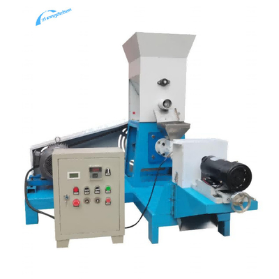özel balık yemleri ekstrüder makinesi ısıtıcı ve puffing fonksiyonları ile 40-250kg/h