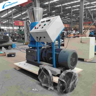 Biyokütle Ahşap Çakmak için Hareketli Rol Ahşap Pellet Mill Makine 240-340 KG/Saat