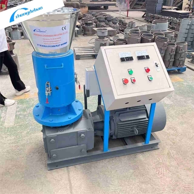 Hareketli Rol Ahşap Pellet Mühür Makinesi 400-600 KG/H Biyogaz Çöp Pellet için