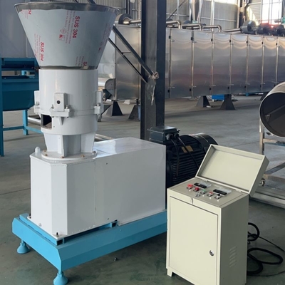 80-1200kg/h Elektrikli Pellet Üretim Makinesi Alaşımlı Çelik Roller ile